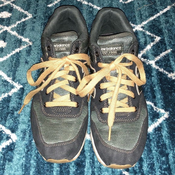 new balance 696 gold